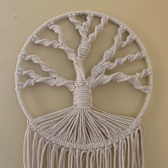 Hand Crafted Other - - Handmade Macrame tree of life